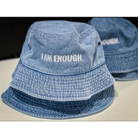 I AM ENOUGH BUCKET HAT