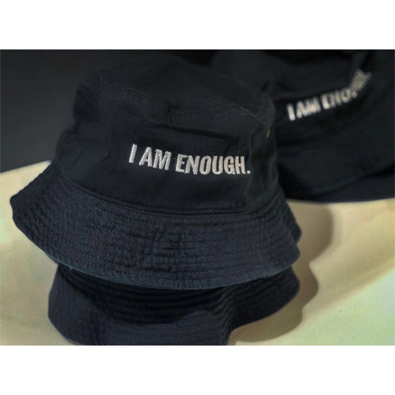 I AM ENOUGH BUCKET HAT